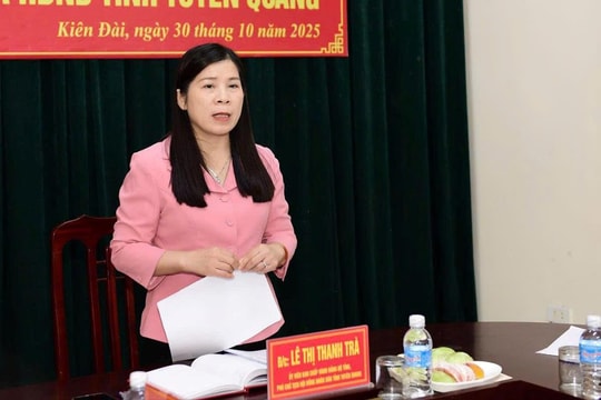 Đoàn giám sát HĐND tỉnh Tuyên Quang làm việc tại xã Kiên Đài