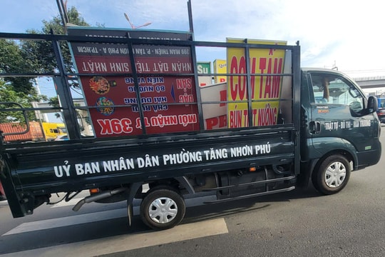 TP. Hồ Chí Minh: Kiến nghị hướng dẫn liên quan công tác quản lý trật tự đô thị tại cấp xã