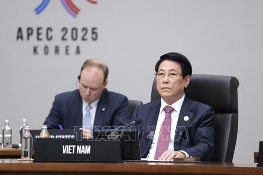 Tuần lễ Cấp cao APEC 2025: Chủ tịch nước Lương Cường đề xuất 5 định hướng hợp tác