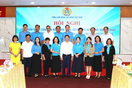 Công đoàn khu vực phía Nam đóng góp ý Dự thảo các văn kiện trình Đại hội XIV của Đảng