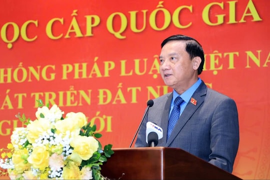 Hội thảo khoa học cấp quốc gia “Hoàn thiện cấu trúc hệ thống pháp luật Việt Nam đáp ứng yêu cầu phát triển đất nước trong kỷ nguyên mới”