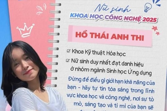 Nữ sinh Bách khoa TP. Hồ Chí Minh là tác giả - đồng tác giả 8 bài báo khoa học quốc tế Q1, Q2
