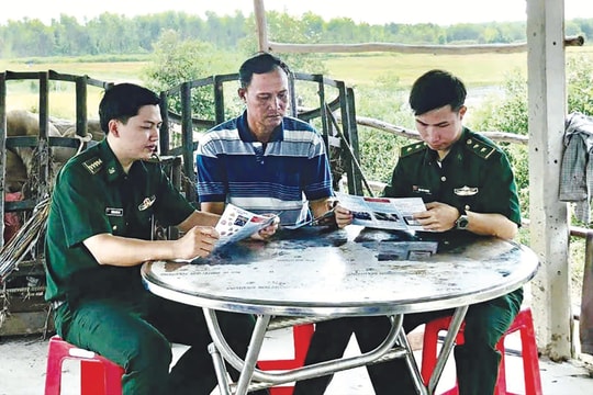 Bộ đội Biên phòng: Bám cơ sở, tuyên truyền hiệu quả, sát thực tế