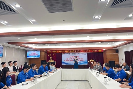 Phát động Cuộc thi viết “Tìm hiểu pháp luật về phòng, chống tác hại của thuốc lá” trong hệ thống tổ chức các cơ quan Hội Luật gia Việt Nam