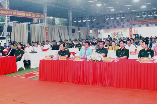 Bộ Chỉ huy quân sự tỉnh Nghệ An tuyên truyền pháp luật tại cơ sở theo Đề án 1371