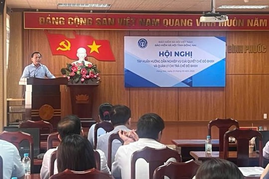 BHXH Đồng Nai: Tập huấn nghiệp vụ giải quyết chế độ BHXH