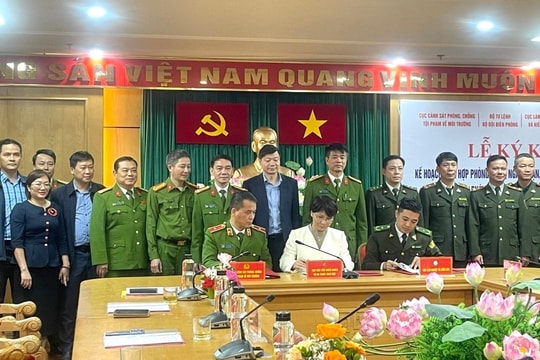 C05 - Bộ Công an và 2 Cục của Bộ Nông nghiệp và Môi trường ký kết phối hợp phòng, chống tội phạm và vi phạm pháp luật về đa dạng sinh học