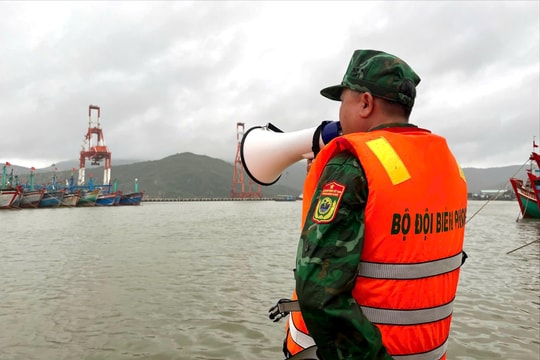 Chưa dứt mưa lũ, các tỉnh miền Trung hối hả ứng phó bão số cơn bão số 13