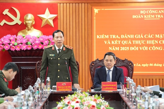 Tiếp tục làm tốt hơn nữa công tác bảo đảm an ninh, trật tự trên địa bàn tỉnh Sơn La