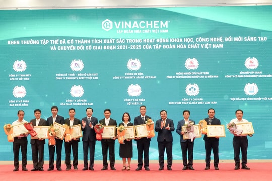 Tổng kết hoạt động khoa học – công nghệ, đổi mới sáng tạo và chuyển đổi số của Tập đoàn Hóa chất Việt Nam Trụ cột chiến lược trong tái cấu trúc, tăng trưởng xanh