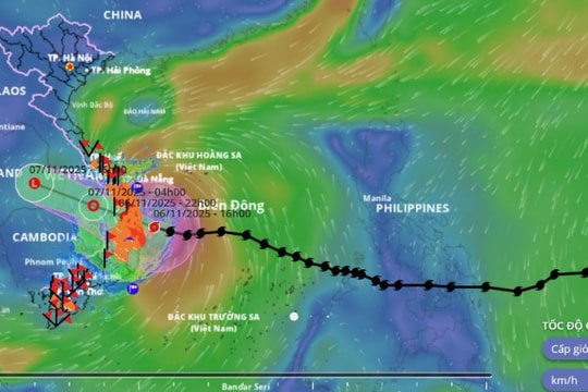 Tập trung biện pháp khẩn cấp ứng phó bão số 13 và các hình thái thiên tai bão số 13