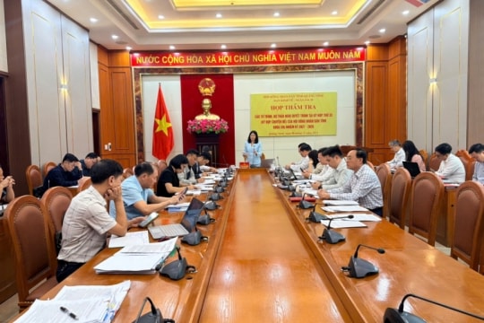 Quảng Ninh: Thẩm tra các tờ trình, dự thảo nghị quyết về kinh tế - ngân sách trình Kỳ họp thứ 33, HĐND tỉnh Khóa XVI