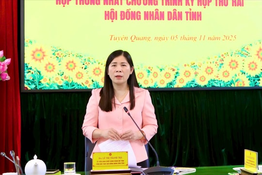 Tuyên Quang thống nhất chương trình Kỳ họp thứ Hai, HĐND tỉnh Khóa XIX