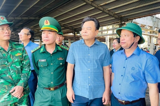 Phòng chống bão số 13 KALMAEGI: Tuyệt đối không cho người dân ra đường từ 18 giờ ngày 6/11