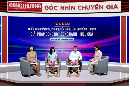 Tăng hiệu quả trong triển khai phân cấp, phân quyền trong lĩnh vực công nghiệp, thương mại