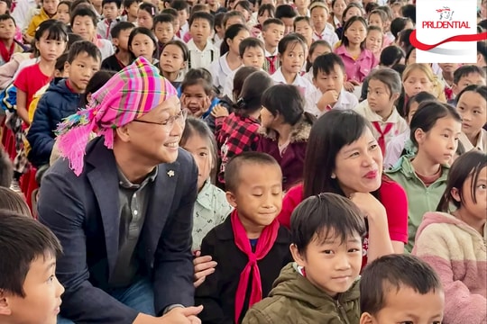 Khi yêu thương vượt mọi biên giới: Prudential Việt Nam viết tiếp hành trình 26 năm đồng hành cùng cộng đồng