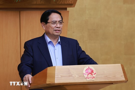 Thủ tướng Phạm Minh Chính chủ trì Phiên họp Chính phủ thường kỳ, trực tuyến với 34 địa phương