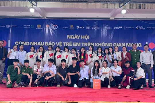 Cùng nhau bảo vệ trẻ em trên không gian mạng