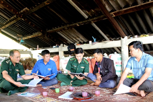 Bộ đội biên phòng đẩy mạnh tuyên truyền pháp luật cho nhân dân khu vực biên giới