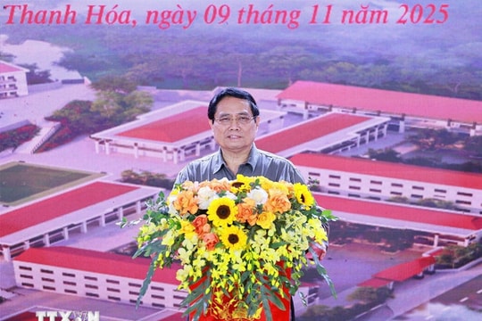 Thủ tướng Phạm Minh Chính dự Lễ khởi công đồng loạt các trường học tại các xã biên giới đất liền