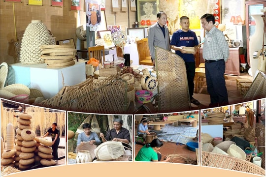 Phú Vinh - nơi những sợi mây đan nên hồn Việt