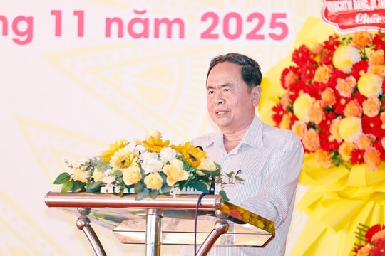 Chủ tịch Quốc hội Trần Thanh Mẫn: Mặt trận phải bám dân, sát cơ sở, giữ vững “ba gần – năm phải – bốn không”