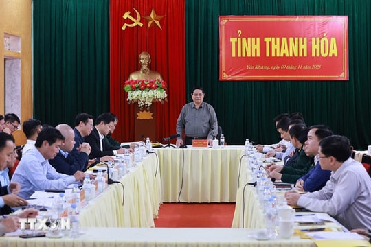 Thủ tướng Phạm Minh Chính: Thanh Hóa phải khai thác, thúc đẩy phát triển "tứ sơn"