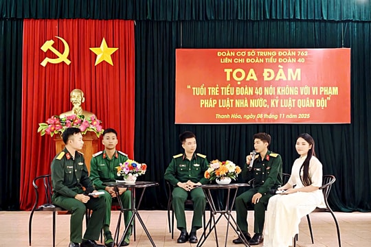 Các đơn vị thuộc Bộ Chỉ huy quân sự tỉnh Thanh Hóa triển khai chuỗi sự kiện tuyên truyền pháp luật
