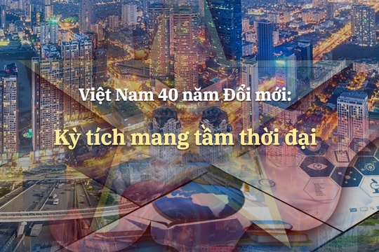 Việt Nam 40 năm Đổi mới: Kỳ tích mang tầm thời đại