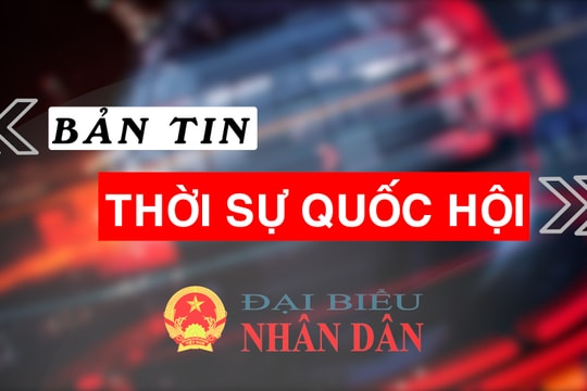 Bản tin Thời sự Quốc hội ngày 10/11/2025