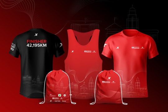 Công bố bộ vật phẩm giải Marathon Quốc tế thành phố Hồ Chí Minh Techcombank mùa thứ 8