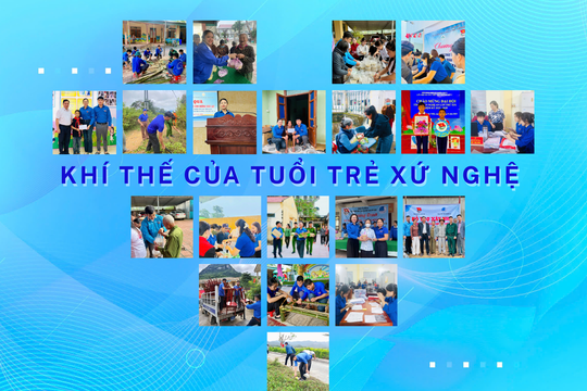 Khí thế tuổi trẻ xứ Nghệ: Rực sáng những công trình chào mừng Đại hội Đoàn TNCS Hồ Chí Minh tỉnh Nghệ An lần thứ XIX