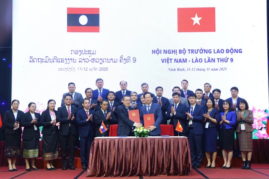 Việt Nam - Lào thúc đẩy hợp tác trong lĩnh vực lao động, việc làm và người có công