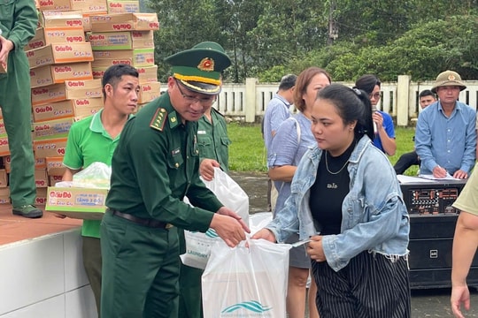 Lan tỏa yêu thương - Nghĩa tình nơi biên giới Cà Xèng