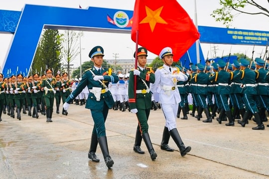 Tổng duyệt Chương trình Giao lưu hữu nghị quốc phòng biên giới Việt Nam-Campuchia lần thứ 2