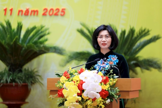 Bà Phùng Thị Hồng Hà được bầu làm Chủ tịch HĐND thành phố Hà Nội