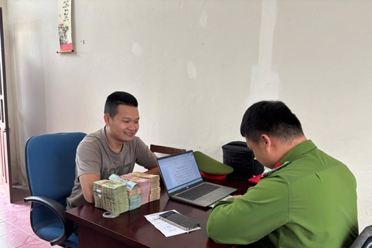 Nam thanh niên ở Cao Bằng trả lại hơn 650 triệu đồng được chuyển nhầm vào tài khoản