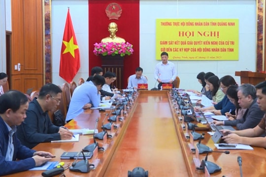 Rõ lộ trình giải quyết dứt điểm kiến nghị cử tri