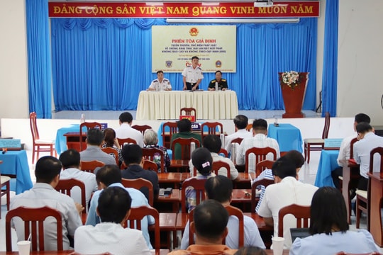 TP. Hồ Chí Minh: Phiên tòa giả định về IUU tạo chuyển biến trong nhận thức của ngư dân