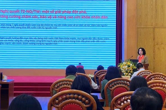 Bảo vệ, chăm sóc sức khỏe toàn dân là nhiệm vụ của cả hệ thống chính trị và toàn xã hội