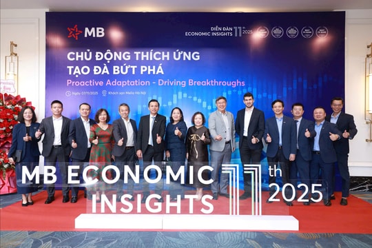 MB Economic Insights 2025 : 11 năm đồng hành cùng doanh nghiệp xuất nhập khẩu