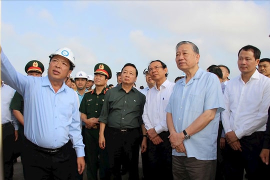 Tổng Bí thư Tô Lâm kiểm tra tình hình thực hiện Dự án Sân bay Long Thành