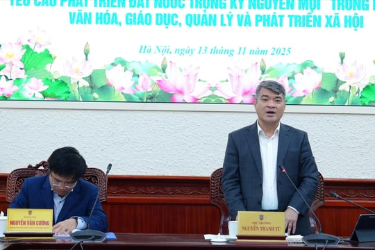 Hoàn thiện cấu trúc hệ thống pháp luật trong lĩnh vực văn hóa, giáo dục, quản lý và phát triển xã hội