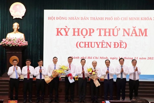 Ông Hoàng Nguyên Dinh được bầu làm Phó Chủ tịch UBND TP. Hồ Chí Minh