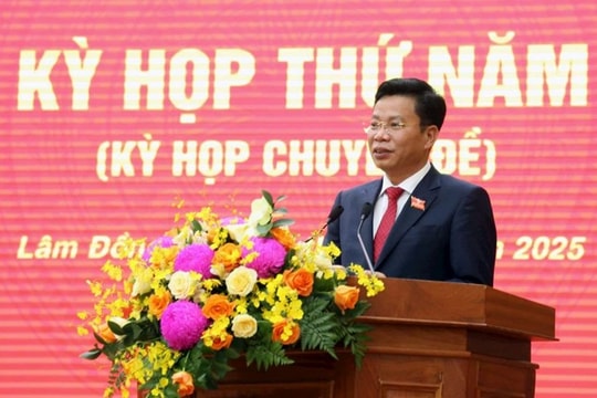 Ông Lưu Văn Trung được bầu giữ chức Chủ tịch HĐND tỉnh Lâm Đồng