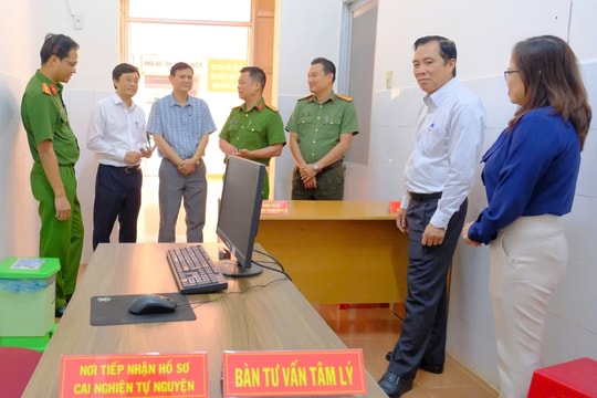 Lâm Đồng triển khai mô hình cai nghiện ma túy tự nguyện tại cộng đồng đầu tiên