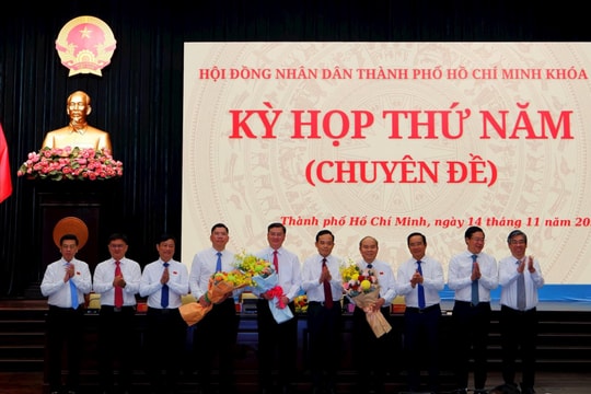 HĐND thành phố Hồ Chí Minh bầu phó Chủ tịch HĐND, UBND