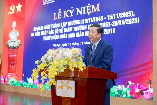 Bộ trưởng Bộ Xây dựng: “Trường Đại học Công nghệ GTVT là trường trọng điểm được ưu tiên nguồn lực, cơ chế và nhiệm vụ đặc thù”