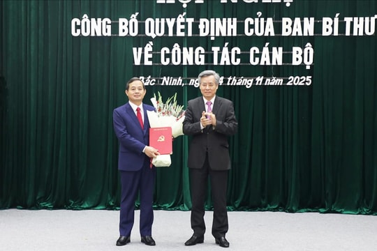 Phó Bí thư Tỉnh ủy, Chủ tịch UBND tỉnh Thái Nguyên Phạm Hoàng Sơn được điều động, chỉ định giữ chức Phó Bí thư Tỉnh ủy Bắc Ninh