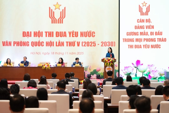 Tiếp tục đổi mới, sắp xếp tổ chức bộ máy của Văn phòng Quốc hội tinh gọn, hoạt động hiệu lực, hiệu quả